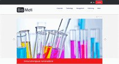 Desktop Screenshot of biomoti.com