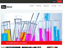 Tablet Screenshot of biomoti.com
